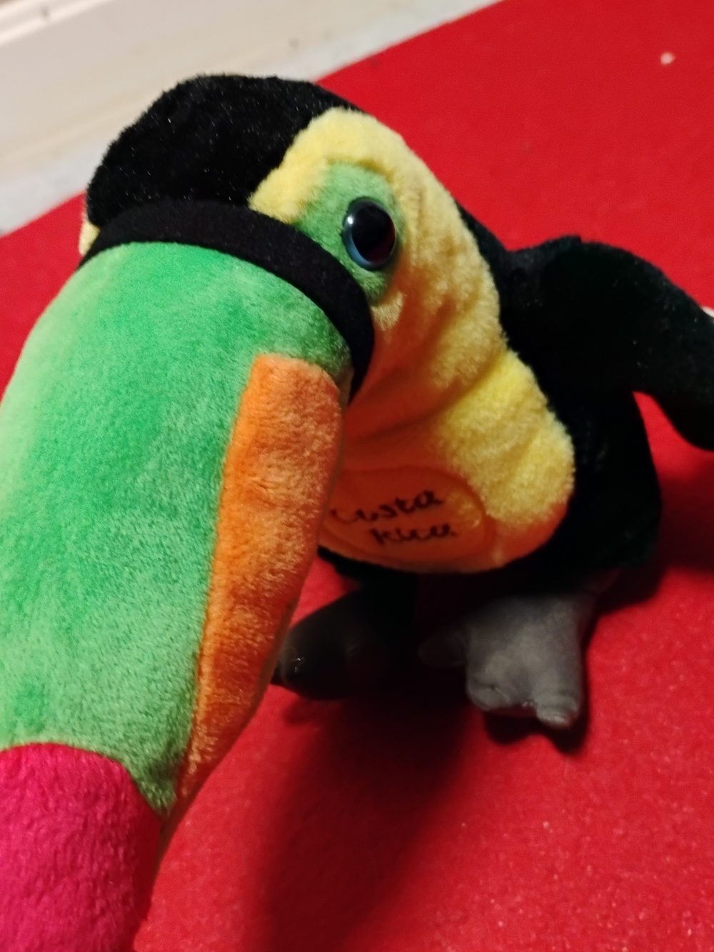 Colorful Plush Toucan Stuffed Animal - Multicolor